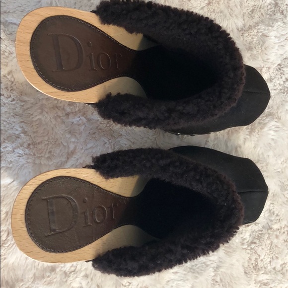 Dior ladies size 8 mules/clogs - Picture 5 of 5